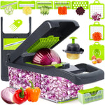 14-in-1 Multi-Functional Vegetable Chopper & Mandoline Slicer Set