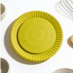 Shopify Product Images & Descriptions for European & American Markets Lemon Yellow Pleated Ruffle Silicone Container Collection