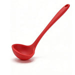 Shopify Product Images & Descriptions for European & American Markets Red One-Piece Silicone Ladle Collection