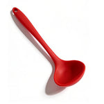 Shopify Product Images & Descriptions for European & American Markets Red One-Piece Silicone Ladle Collection