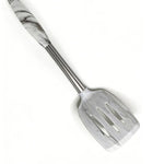Shopify Product Images & Descriptions for European & American Markets Gray White Marble-Effect Slotted Spatula/Turner Collection