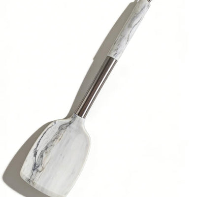 Shopify Product Images & Descriptions for European & American Markets Gray White Marble-Effect Spatula/Turner Collection