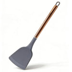 : Made of food-grade silicone, this spatula is non-toxic, BPA-free and odorless, keeping your meals safe from any harmful contamination while cooking and serving.