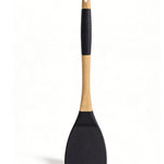 Premium Heat-Resistant Silicone Chinese Cooking Spatula - Professional Kitchen Tool