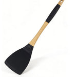 Premium Heat-Resistant Silicone Chinese Cooking Spatula - Professional Kitchen Tool