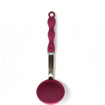 Premium Heat-Resistant Rose Pink Silicone Mini Frying Pan - Non-Stick & Burn-Proof