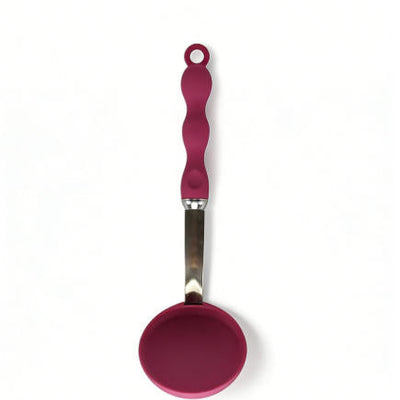 Premium Heat-Resistant Rose Pink Silicone Mini Frying Pan - Non-Stick & Burn-Proof