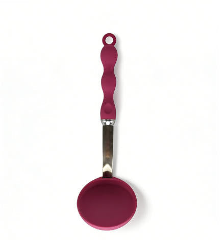 Premium Heat-Resistant Rose Pink Silicone Mini Frying Pan - Non-Stick & Burn-Proof