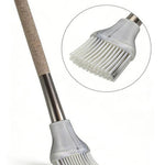 Premium Heat-Resistant Silicone Basting Brush - Professional Kitchen Tool