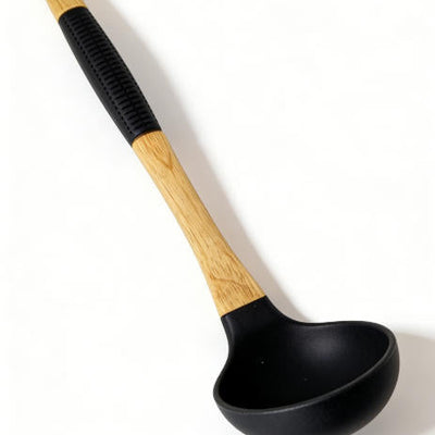 Food-Grade Matte Black Silicone Bowl - Heat Resistant & Non-Scratch