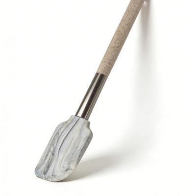 Premium Heat-Resistant Marble-Texture Silicone Spatula - Luxury Kitchen Tool
