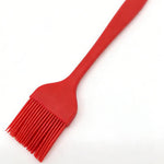 Premium Heat-Resistant Red Silicone Basting Brush - Professional Kitchen Tool
