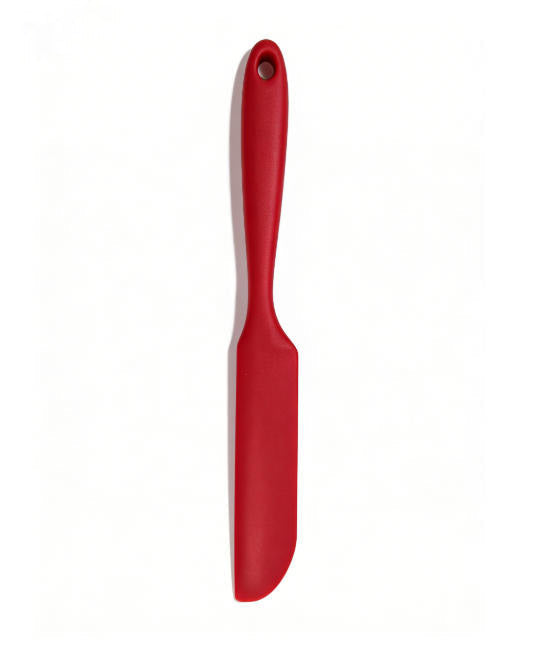 Premium Heat-Resistant Red Silicone Spatula - Professional Kitchen Too