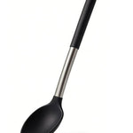 Premium Food-Grade Silicone Ladle – Heat Resistant Kitchen Utensil with Anti-Scald Long Handle, Perfect for Soups & Sauces