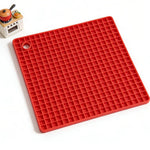 Food-Grade Silicone Trivet Mat - Heat Resistant Non-Slip Hot Pad for Kitchen