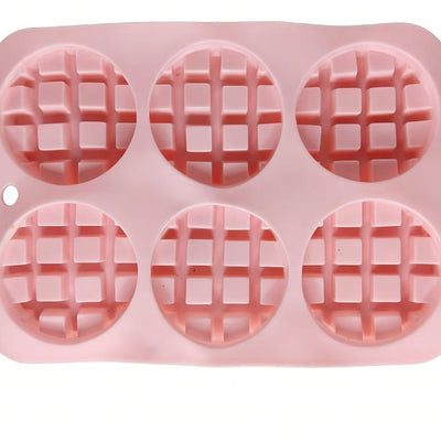 Food-Grade Silicone Waffle Mold - Heat Resistant Non-Stick Baking Mold