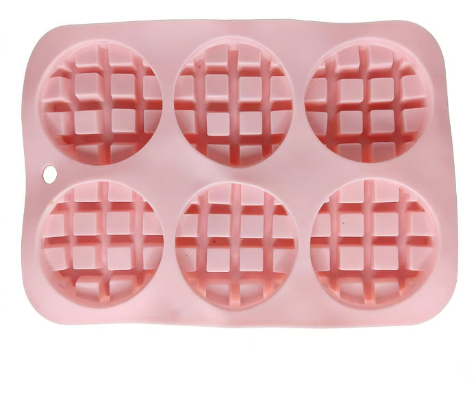 Food-Grade Silicone Waffle Mold - Heat Resistant Non-Stick Baking Mold