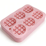 Food-Grade Silicone Waffle Mold - Heat Resistant Non-Stick Baking Mold