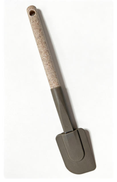Food-Grade Silicone Spatula with Wheat Straw Handle - Heat Resistant Non-Stick Kitchen Turner