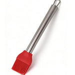 Food-Grade Silicone Pastry Brush with Stainless Steel Handle - Heat Resistant Basting Brush