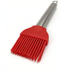 Food-Grade Silicone Pastry Brush with Stainless Steel Handle - Heat Resistant Basting Brush