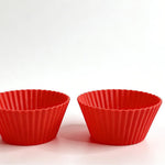 Food-Grade Silicone Cupcake Liners - Heat Resistant Reusable Baking Cups