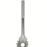 Food-Grade Silicone Pasta Server with Marble Handle - Heat Resistant Spaghetti Fork