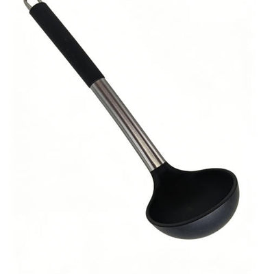 Food-Grade Silicone Ladle with Anti-scald Handle - Heat Resistant Soup Ladle