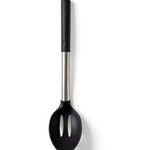 Food-Grade Silicone Slotted Spatula with Anti-scald Handle - Heat Resistant Cooking Turner