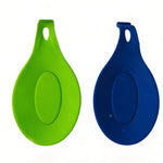 2-Piece Silicone Spoon Rest Set - Heat Resistant Kitchen Utensil Holder Product Description