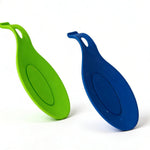 2-Piece Silicone Spoon Rest Set - Heat Resistant Kitchen Utensil Holder Product Description