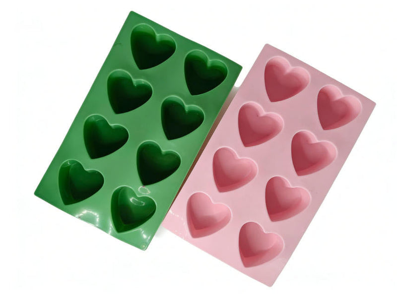 2-Pack Heart-shaped Silicone Molds, Food-grade Baking Molds