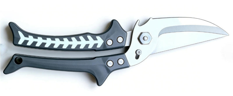 Heavy-duty Multi-functional Kitchen Shears with Heat-resistant Handles